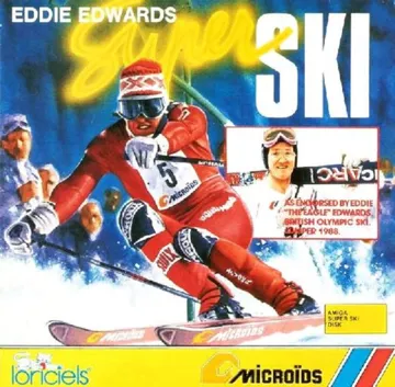 Eddie Edwards Super Ski box cover front